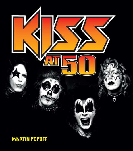 Martin Popoff: Kiss at 50, Buch