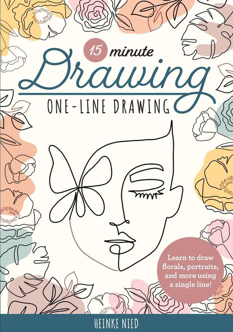 Heinke Nied: 15-Minute Drawing: One-Line Drawing, Buch
