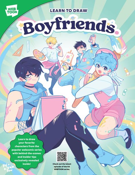 Refrainbow: Learn to Draw Boyfriends., Buch