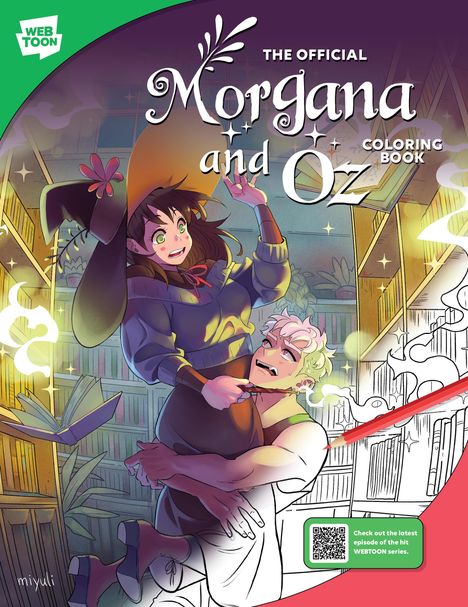 Miyuli: The Official Morgana and Oz Coloring Book, Buch