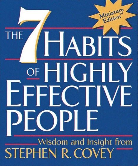 Stephen Covey: The 7 Habits of Highly Effective People, Buch