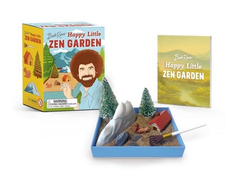 Robb Pearlman: Bob Ross Happy Little Zen Garden, Diverse