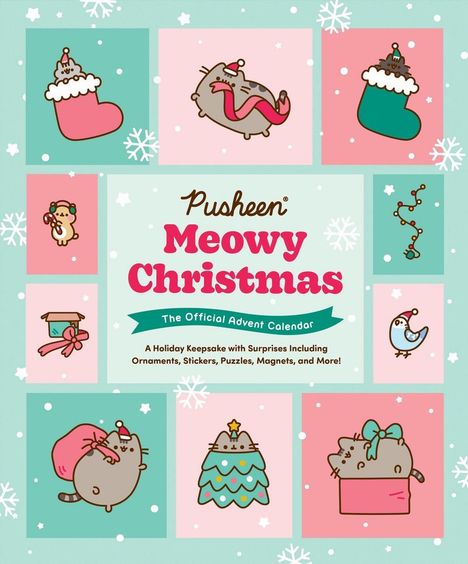 Claire Belton: Pusheen: Meowy Christmas: The Official Advent Calendar, Kalender