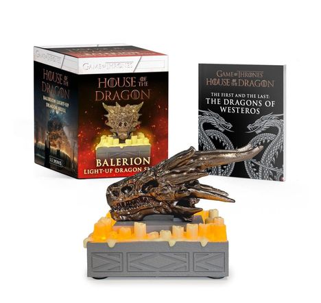 Jim Mcdermott: House of the Dragon: Balerion Light-Up Dragon Skull, Buch