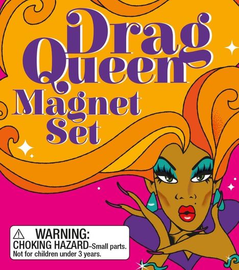 Steve Foxe: Drag Queen Magnet Set, Diverse