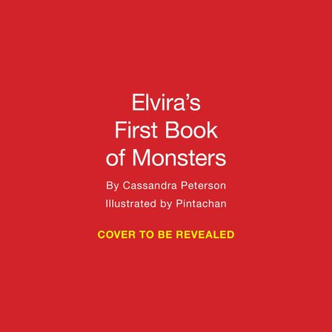 Elvira: Elvira's First Book of Monsters, Buch