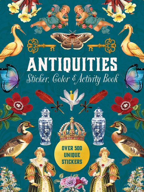 Editors of Chartwell Books: Antiquities Sticker, Color &amp; Activity Book, Buch