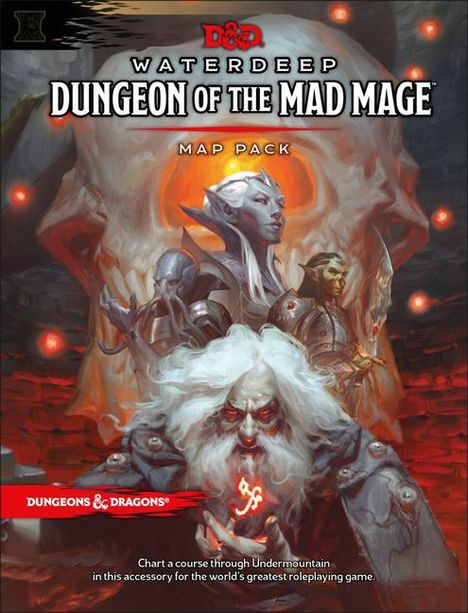 Dungeons &amp; Dragons: Dungeons &amp; Dragons Waterdeep: Dungeon of the Mad Mage Maps and Miscellany (Accessory, D&d Roleplayin, Buch