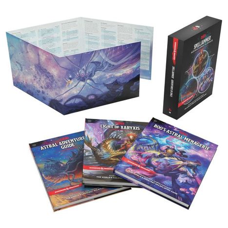 Dungeons &amp; Dragons: Spelljammer: Adventures in Space (D&d Campaign Collection - Adventure, Setting, Monster Book, Map, and DM Screen), Diverse