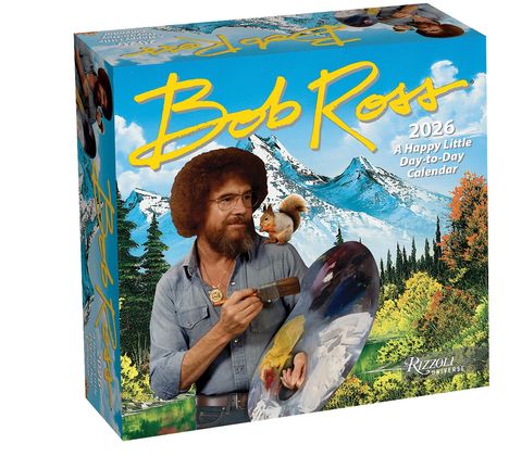 Universe Publishing: Bob Ross 2026, Kalender