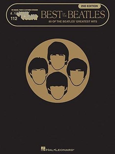 The Beatles: Beatles The Best Of E-Z Play Today 112, Noten