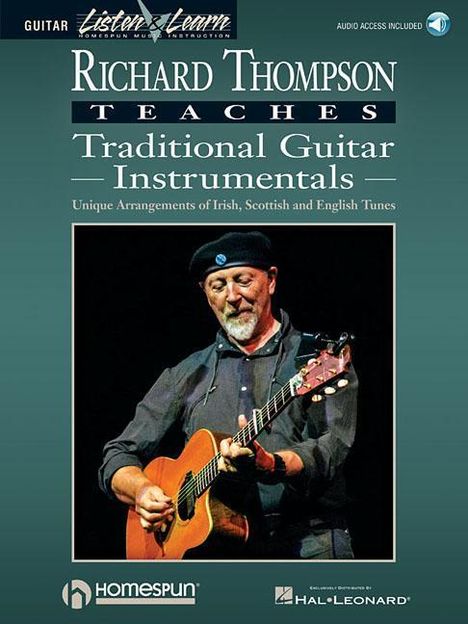 Richard Thompson Teaches Traditional Guitar Instrumentals Book/Online Audio, Buch