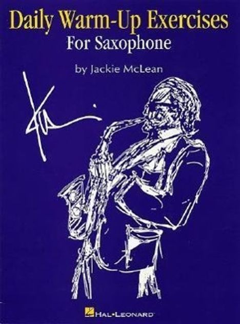 Jackie McLean: Daily Warm-Up Exercises for Saxophone, Noten