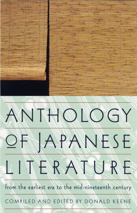 Anthology of Japanese Literature, Buch