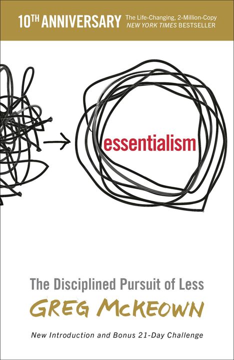 Greg McKeown: Essentialism, Buch