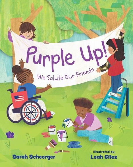 Sarah Scheerger: Purple Up!, Buch