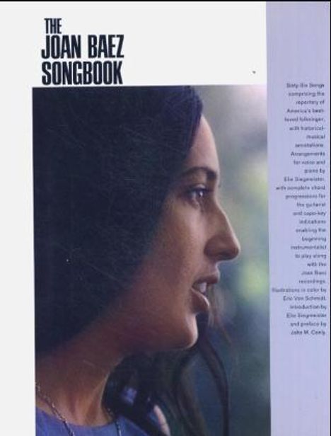 The Joan Baez Songbook: P/V/G Folio, Noten