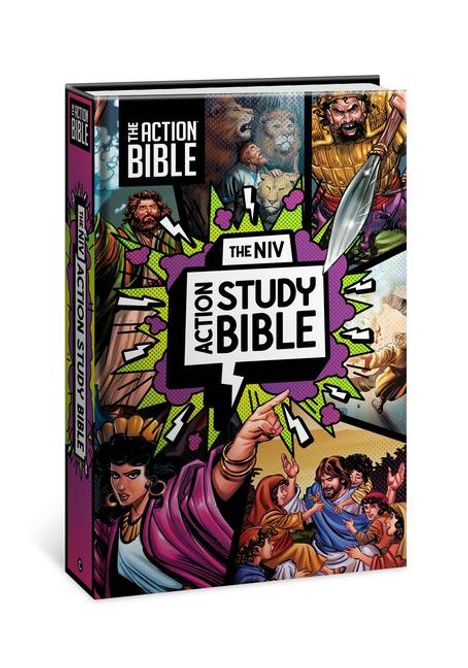 David C Cook: The NIV Action Study Bible, Hardcover, Full Color, Buch