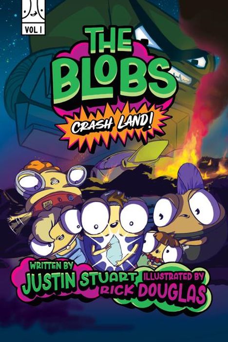 Justin Stuart: The Blobs: Vol One, Buch
