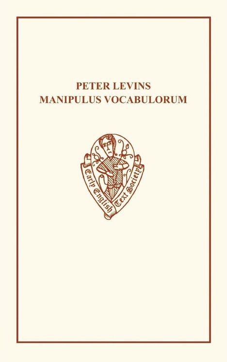 Wheatley: Peter Levin Manipulus Vocab Eetso, Buch