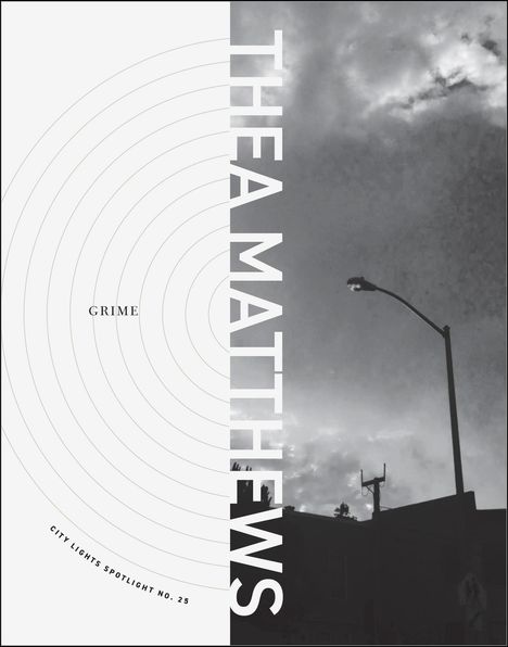 Thea Matthews: Grime, Buch