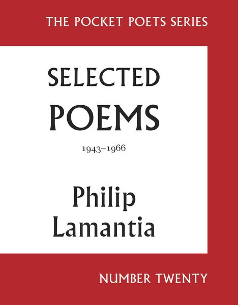 Philip Lamantia: Selected Poems of Philip Lamantia, 1943-1966, Buch