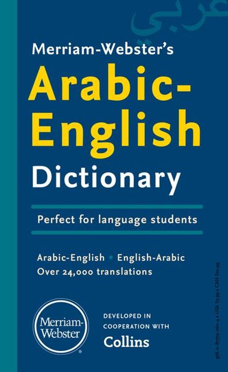 Merriam-Webster's Arabic-English Dictionary, Buch