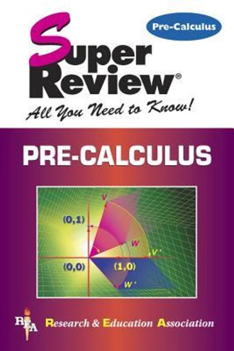 The Editors of Rea: Pre-Calculus Super Review, Buch