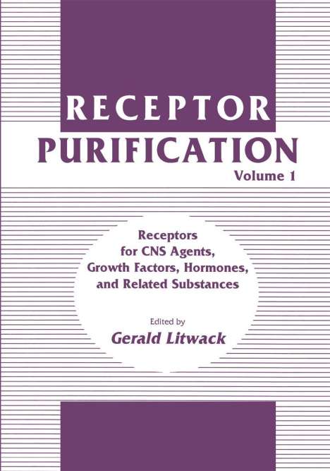 Gerald Litwack: Receptor Purification, Buch