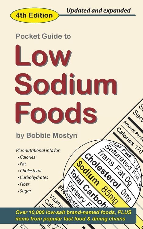Bobbie Mostyn: Pocket Guide to Low Sodium Foods, Buch