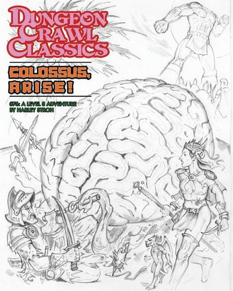 Harley Stroh: Dungeon Crawl Classics #76: Colossus, Arise!, Buch