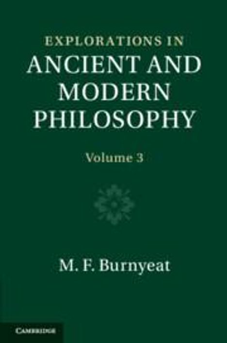 Myles Burnyeat: Explorations in Ancient and Modern Philosophy: Volume 3, Buch