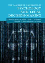 The Cambridge Handbook of Psychology and Legal Decision-Making, Buch