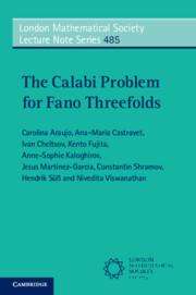 Ana-Maria Castravet: The Calabi Problem for Fano Threefolds, Buch