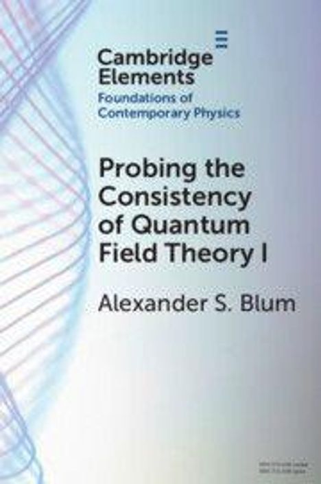 Alexander S. Blum: Probing the Consistency of Quantum Field Theory I: Volume 1, Buch
