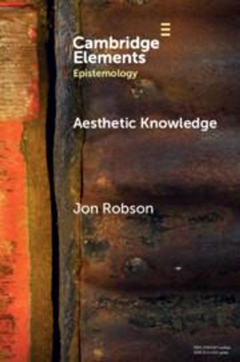 Jon Robson: Aesthetic Knowledge, Buch