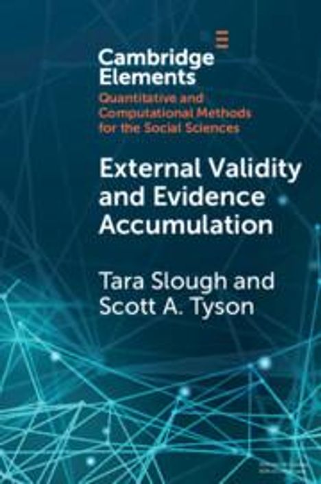 Scott A. Tyson: External Validity and Evidence Accumulation, Buch