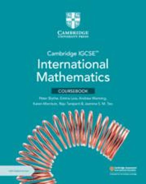 Peter Blythe: Cambridge IGCSE(TM) International Mathematics Coursebook with Digital Version (2 Years' Access), Buch