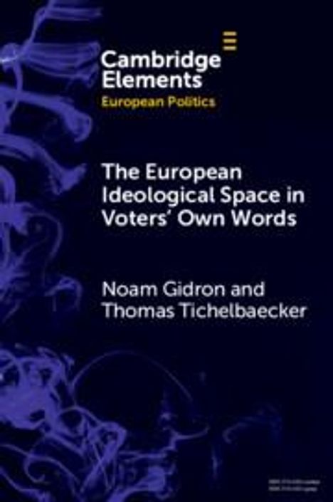 Noam Gidron: The European Ideological Space in Voters' Own Words, Buch