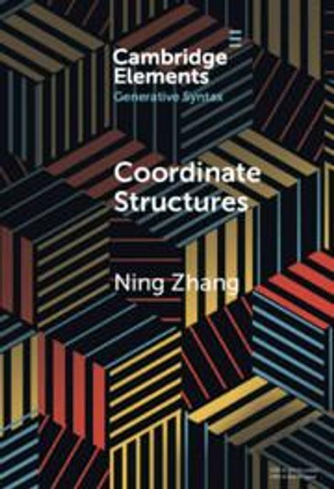 Ning Zhang (National Chung Cheng University, Taiwan): Coordinate Structures, Buch