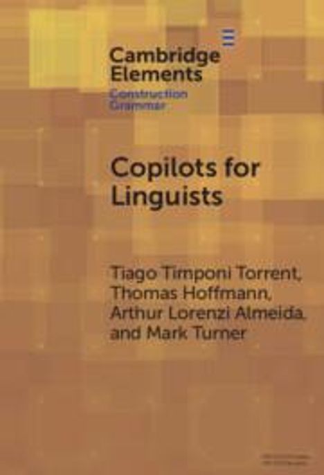 Tiago Timponi Torrent: Copilots for Linguists, Buch