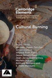 Bruno David: Cultural Burning, Buch