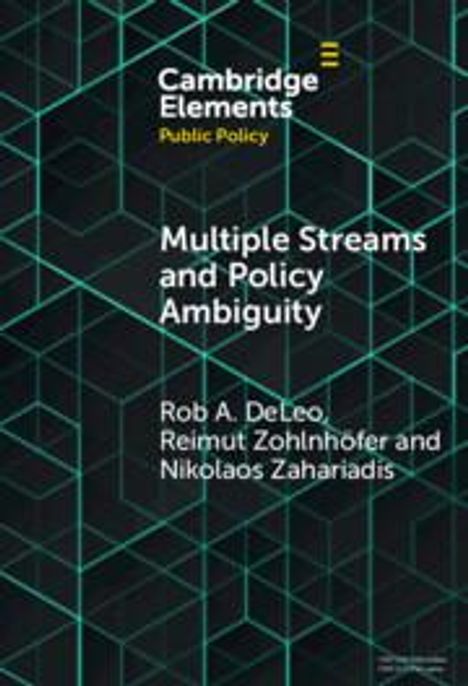 Rob A Deleo: Multiple Streams and Policy Ambiguity, Buch