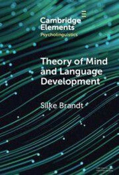 "Cambridge Elements Psycholinguistics: Theory of Mind and Language Development" von Silke Brandt, abstrakte Muster.