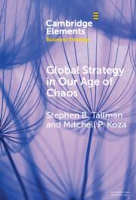 Stephen Tallman: Global Strategy in Our Age of Chaos, Buch