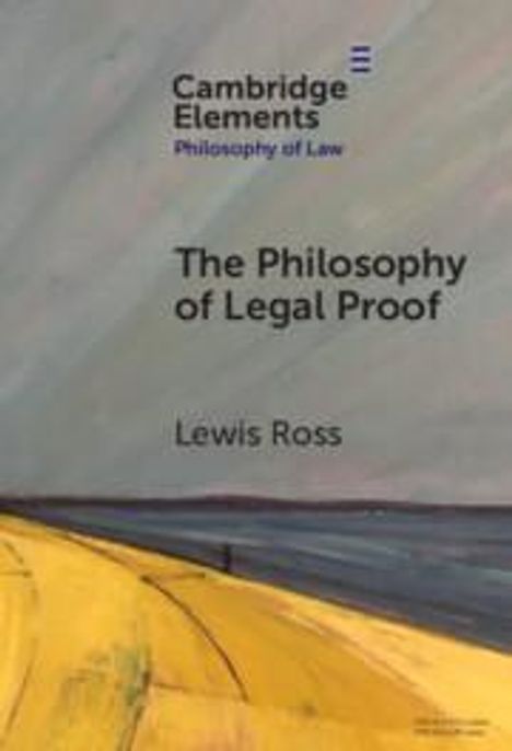 Lewis Ross: The Philosophy of Legal Proof, Buch