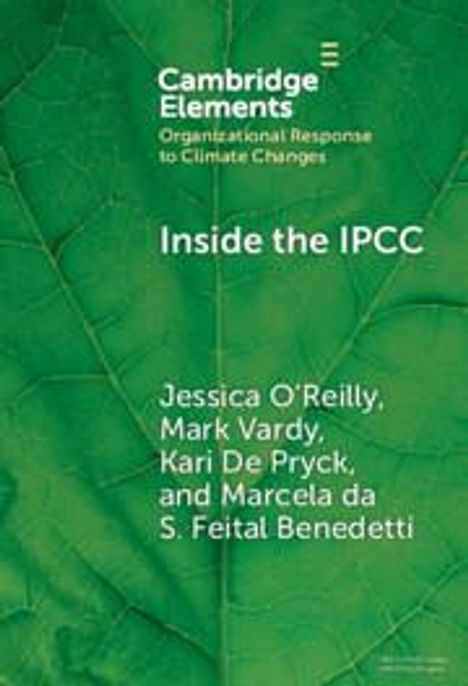 Jessica Leigh O'Reilly: Inside the IPCC, Buch