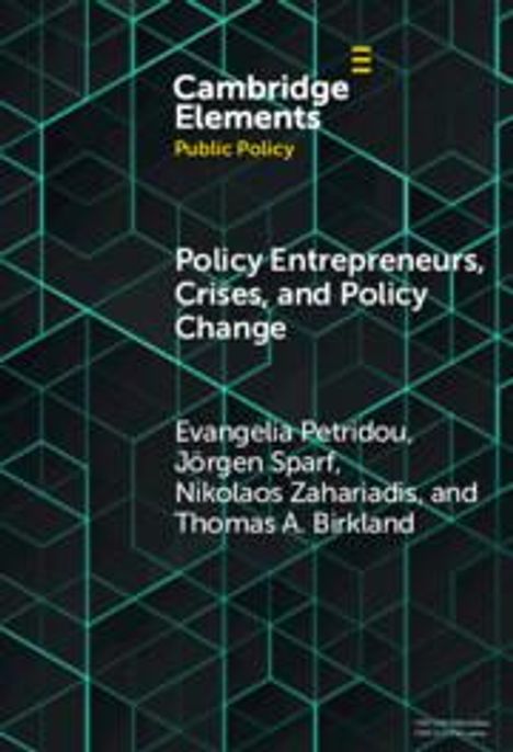 Evangelia Petridou: Policy Entrepreneurs, Crises, and Policy Change, Buch