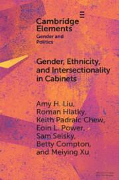 Amy H. Liu: Gender, Ethnicity, and Intersectionality in Cabinets, Buch