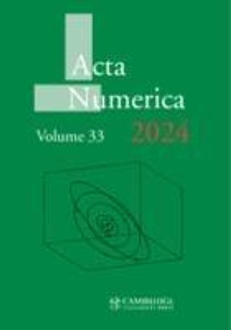 Acta Numerica 2024: Volume 33, Buch